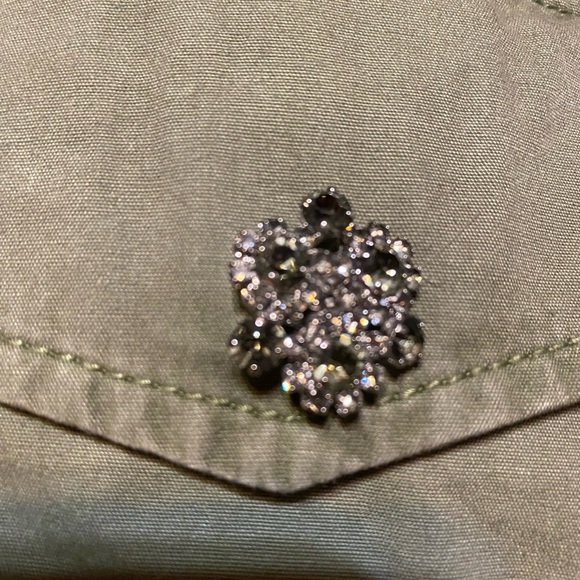 Gap Women green utility safari jacket for casual or any wear, size xxl - Picture 7 of 16